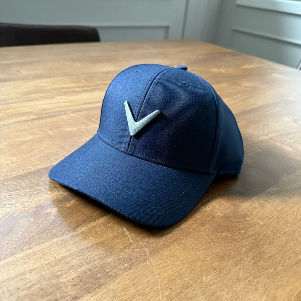 Callaway Dark Blue Cap with Silver Logo